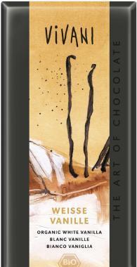 EG bílá čokoláda s vanilkou VIVANI 100g-BIO