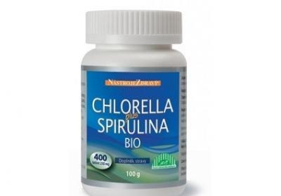 Chlorella plus Spirulina Bio 100g