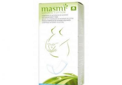 Porodnické (mateřské ) vložky z přírodní bavlny MASMI 10ks