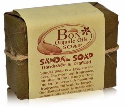 Přírodní mýdlo Santalové dřevo 100g