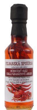 Řepkový olej aroma chilli/granátové jablko 200ml