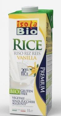 Rýžový vanilkový nápoj ISOLA BIO 1000ml