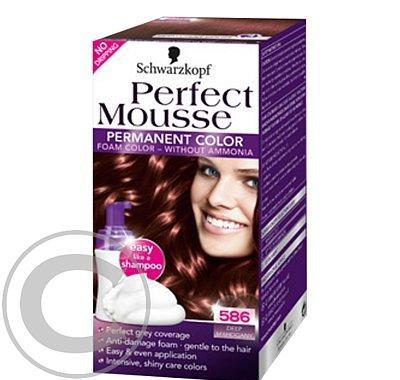SCHWARZKOPF Perfect mousse 586 intenzivně mahagonový